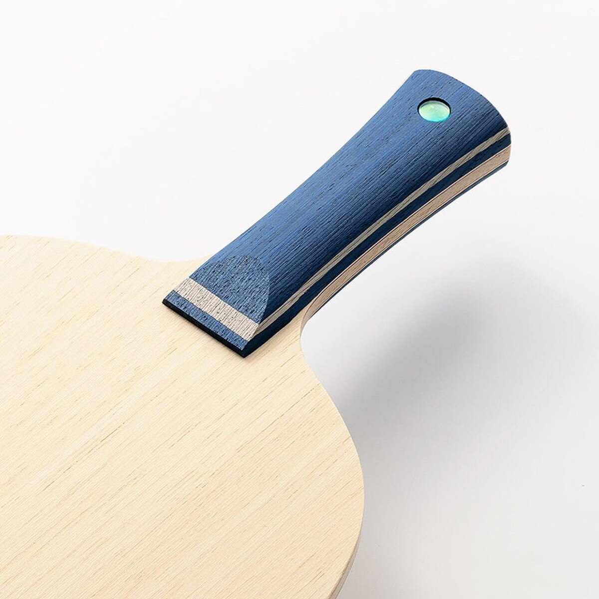 Timo Boll CAF Blade - Diagonal View of Flared Handle